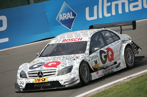 Maro Engel var hurtigste Mercedes Benz kører.